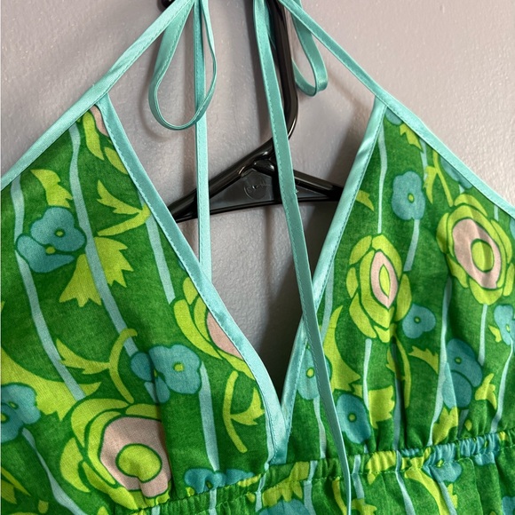 Johnny Martin Green Polka Dot Dress - Picture 4 of 7